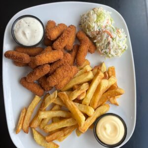 Visfriet menu