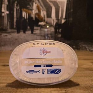 Haring partjes roomsaus